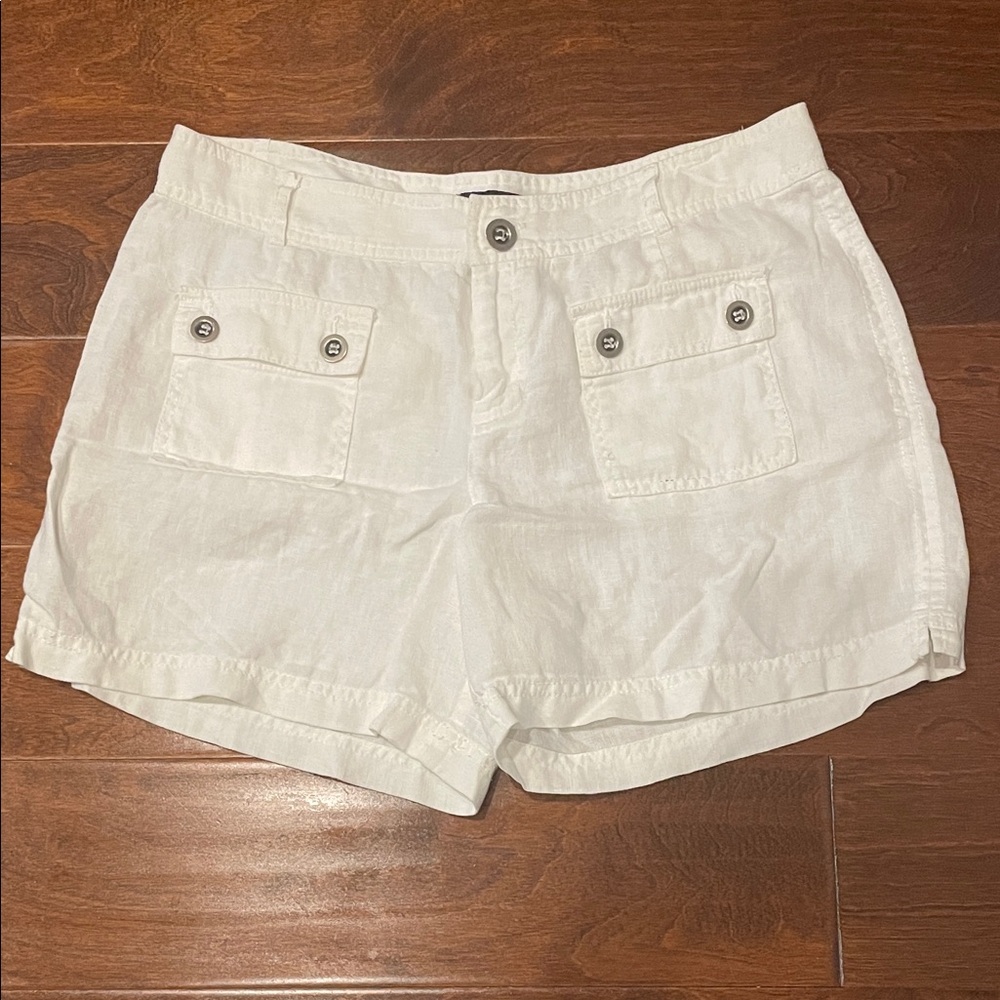 INC International Concepts Cream Cargo Shorts